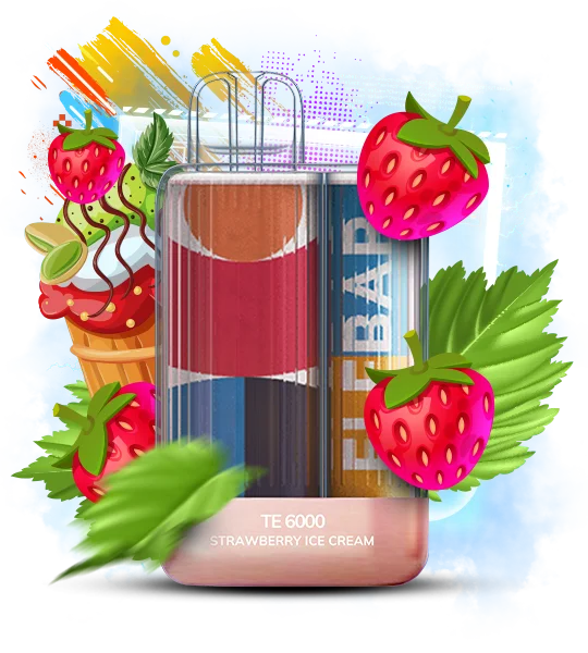 ElfBar_TE6000_ StrawberryIceCream